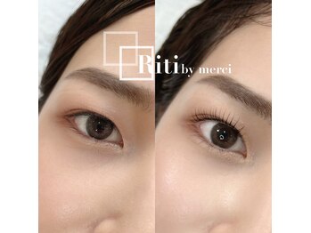 リティ バイ メルシー(Riti by merci)/うる艶まつ毛パーマ♪
