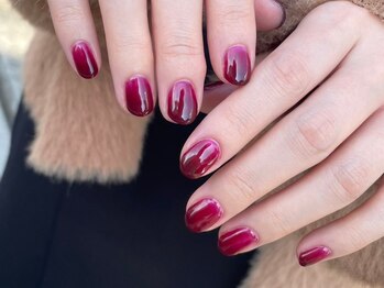 ネイル アトリエ コモード(nail atelier Comodo)/ワンカラー [熟れたルビー]