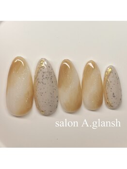 サロン アグランシュ(salon A.glansh)/デザイン選び放題☆
