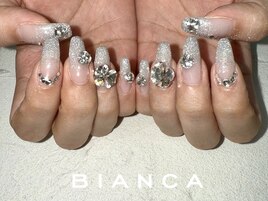 ギラギラフラッシュネイル