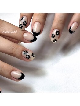 フレンチ/ホロフラワー＊