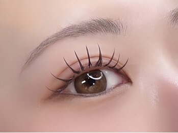 ミシェリ(micheri)の写真/バインドロックは少ない本数でもお目元の印象UP♪アンドヘルシーはまつ毛エクステ×パーマの新技術◎