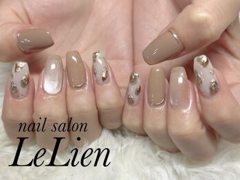 ルリアン(LeLien)の写真/人気No.1◎大人な女性を演出できるデザイン◇オフィスネイル¥7000