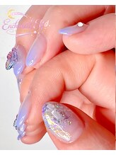 ネイルエルフ(Nail Aelf)/【グラデーション】透け艶ラメ
