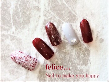 ネイルサロン フェリーチェ(felice)/【定額ネイル】7980