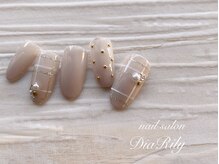 ディアリリー(Dia Rily)/チェック柄ネイル