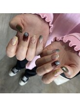 デイ ウィズアウト エニシング(Day Without Anything)/持ち込みネイル/担当:松山