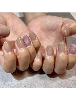 リファインネイル(refinenail)/もやもやシンプルネイル