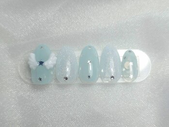 ネイルバイピヌ(nail by pinu)/定額シンプルアートコース