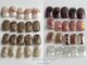 メルファッジ(mer fudge)の写真/トレンドを取り入れた、スタッフそれぞれの個性が光るアートサンプルの中からお選びいただけます。