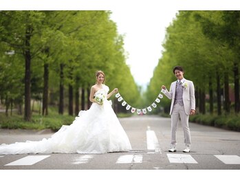 トータルビューティー メルシームーン(Merci Moon)/実際ご来店を頂いていた花嫁様♪