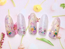 ネイルサロン&スクール ジーナ(GINA)/3月定額スプリングアート