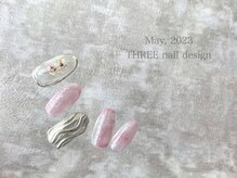 スリー(THREE)/May 2023/nail design