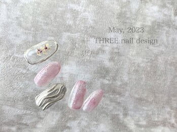 スリー(THREE)/May 2023/nail design