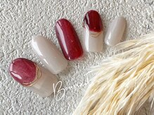 ネイルアンドアイラッシュ ボネール 銀座店(lash Bounail)/マグネット ミラー 冬