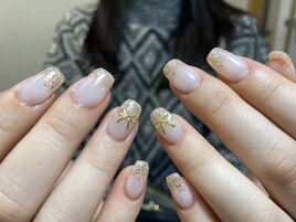クリスマスネイル