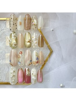 ネイルスリープラス(Nail 3+)の写真/【大人かわいい＆キレイめ】の毎月変わるマンスリーデザインが大人気♪7980円～◎