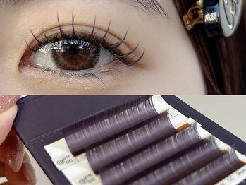 ジュベアイラッシュ 別府店(juve. eyelash)の写真/人気のカラーエクステで印象的な目元を演出♪６色のカラーをご用意♪まつげの負担を最小限に目元魅力UP！