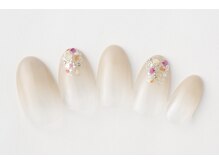 アトリエプラスエヌ(Atelier+N)/【シンプル】花びらグラ