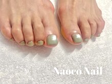 ナオコネイル(Naoco Nail)の雰囲気（【春夏＊うる艶＊フットネイル】足裏角質ケア＊マグネットネイル）