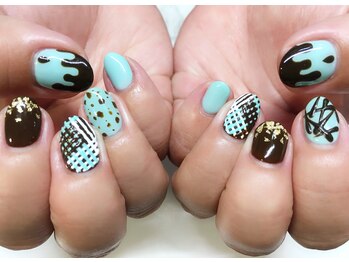 チョコミント Pg ネイルサロン アイル Nail Salon I Ll のフォトギャラリー ホットペッパービューティー