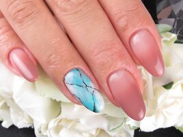 大理石ネイル☆