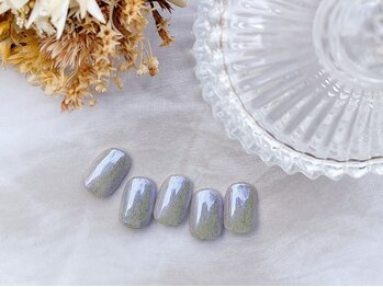 モヘアオーロラネイル