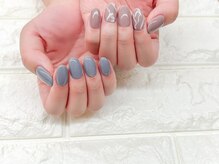 エルーシェ 荻窪店(Nail&Eyelash Ercher)/ちぐはぐネイル