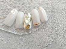 マニッシュ(Manish)/アート付きワンカラー