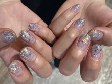 ダブリュー 今福鶴見店(W)/ざくざくラメグラデーション