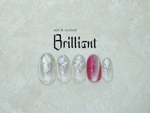 ネイルアンドまつげエクステのお店 ブリリアント 草加(Brilliant)/Hand 　定額9900円コース