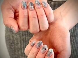 COOLブラックニュアンスネイル☆