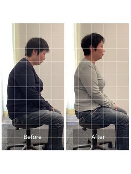 大阪茨木市駅前整体院/座り姿勢が綺麗に♪