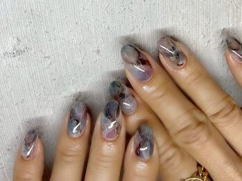 ネイルアンドアイラッシュスタジオ シュシュ(chouchou)/ニュアンスネイル春夏秋冬