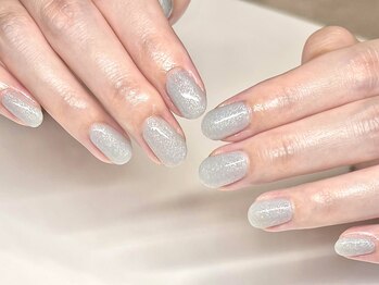 爽やかラメ入りワンカラー