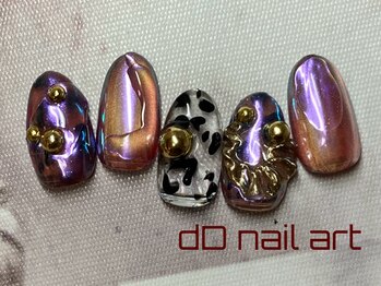ディーディーネイルアート(dD nail art)/designアートコース¥7,700