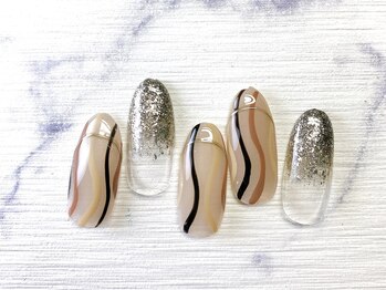 ネイルサロン インプレス(Impress)/うねうねネイル