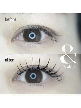 アイラッシュサロン ドア(DOOR)/＆ヘルシー＋フラット140＋LED