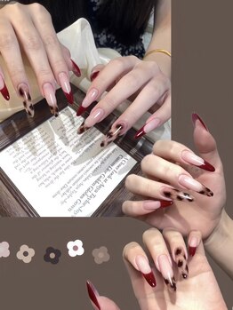 ロータス 渋谷店(LOTUS)の写真/持ち込みデザイン/Art4本,6本,10本/埋め尽くしも◎1000種類以上のパーツから選び放題!パラジェル変更OK♪