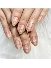 マイオティック ネイル(miotic nail)/衣装モチーフチェックデザイン