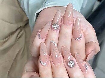 ナユキ 西武新宿店(NA.YUKI)/キラキラストーンxボルドー