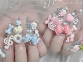 3Dリボンネイル