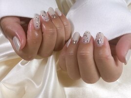 大人シンプルネイル