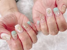 ネイルサロン シェル(Nail Salon SHELL)/爽やか春ネイル♪