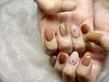 ガーデン ヘア&エステ&ネイル Garden/押し花ネイル