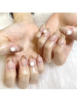 ケリー(Kelly)/【ジェル】やり放題　秋ネイル