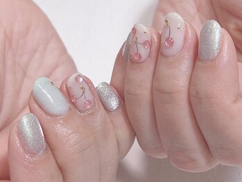 アンベリール(embellir)/さくらんぼネイル