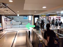 梛(nagi)/京阪京橋駅 片町口から道案内 １