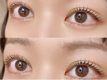 ウユ 新宿(UYU)の写真/【フラットラッシュ】流行りの束感まつ毛/韓国風アイドル/ワンホンまつ毛デザインも♪