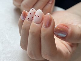 ハートホロネイル